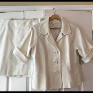 Black and White Suit